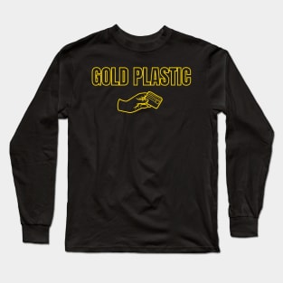 Road House: Gold Plastic Long Sleeve T-Shirt